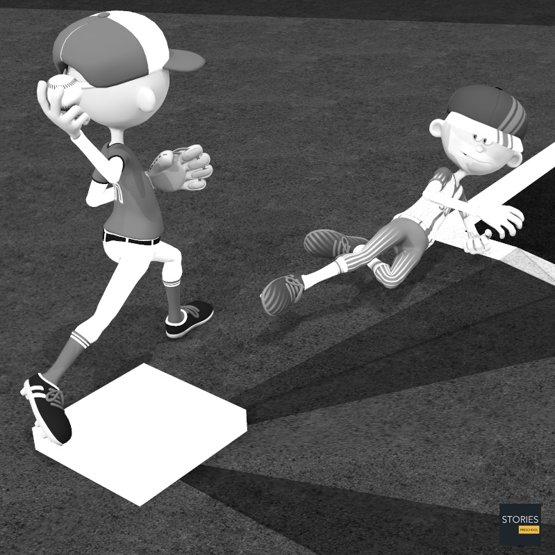Baseball Fielding | Stories Preschool