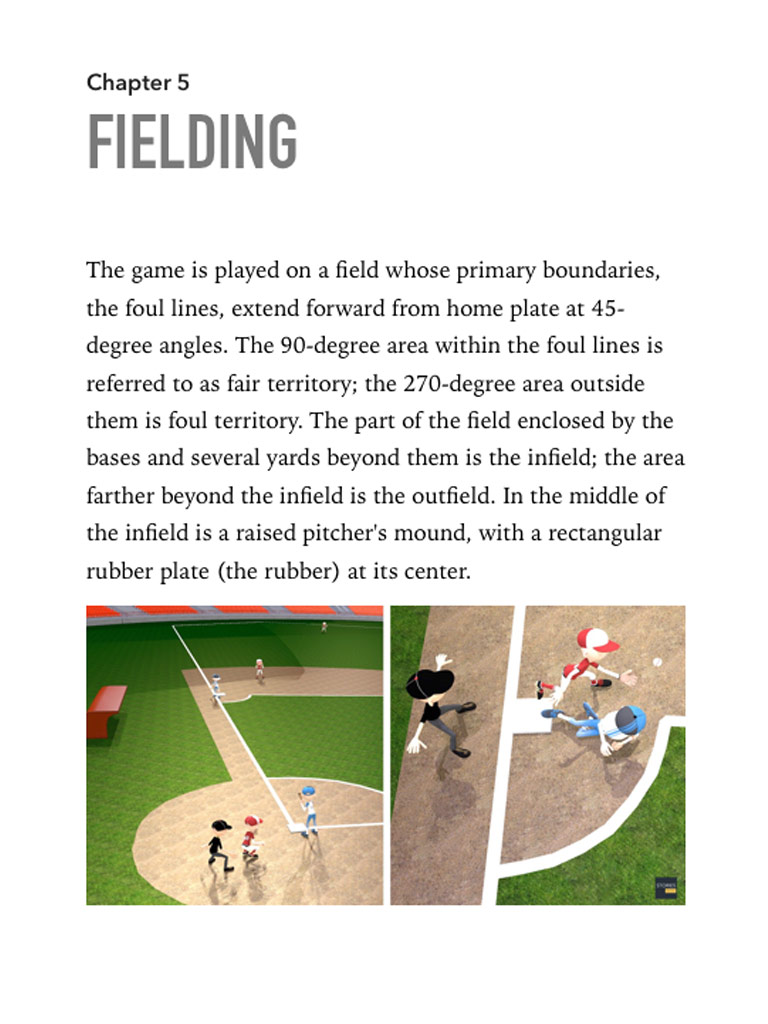 Baseball Game Progress Series 2 - Stories Preschool