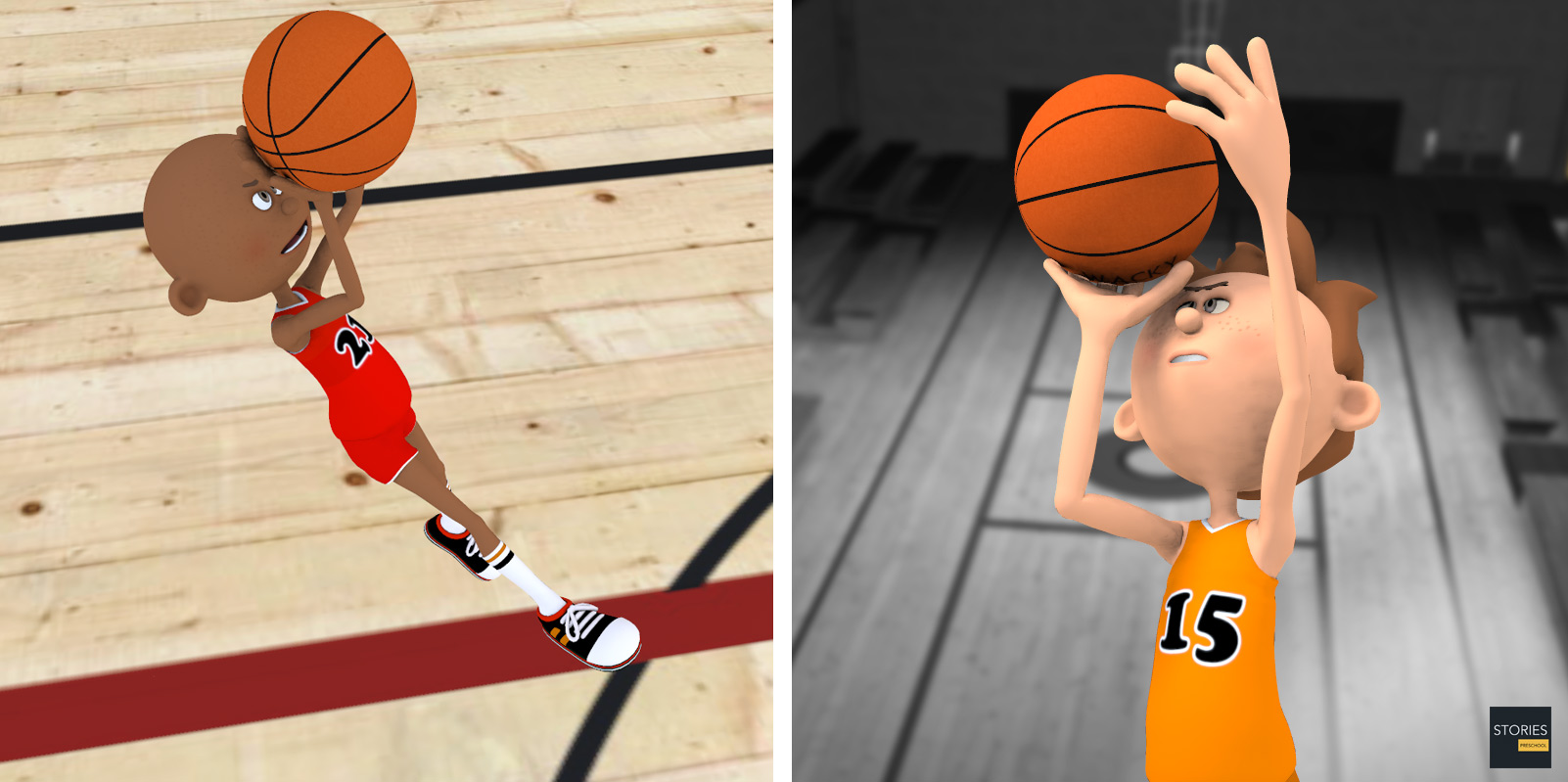 Basketball Shooting | Stories Preschool