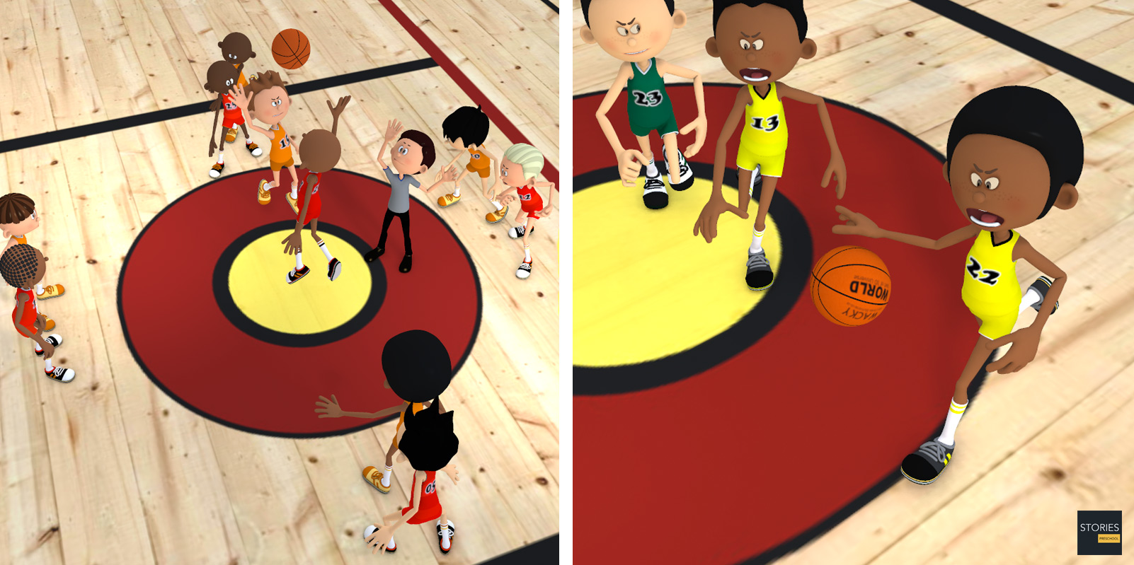 Basketball Court | Stories Preschool