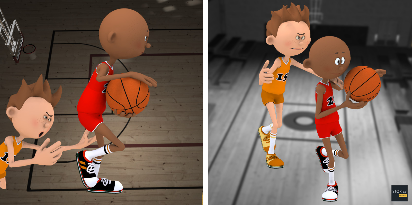 Basketball Fouls | Stories Preschool