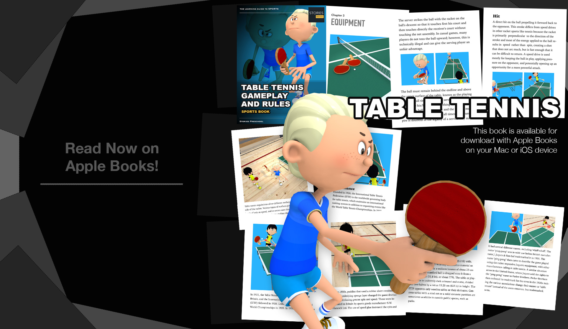 Table Tennis Books | Stories Preschool