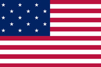 Flag of United States 1795-1818