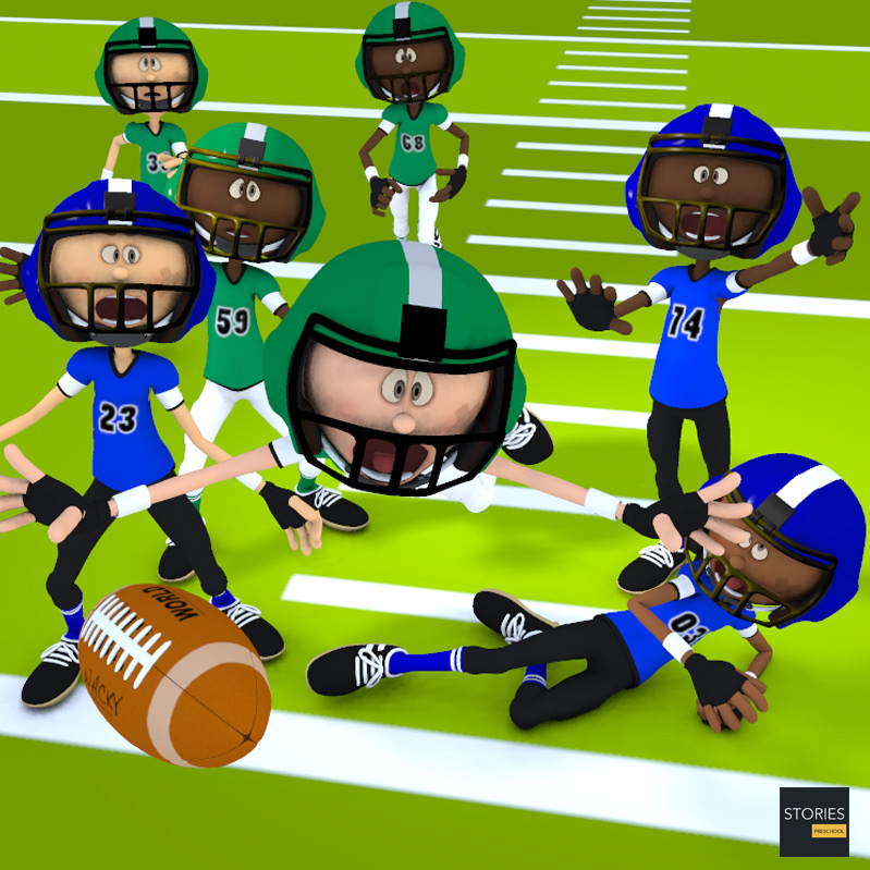 American Football Tripping | Stories Preschool