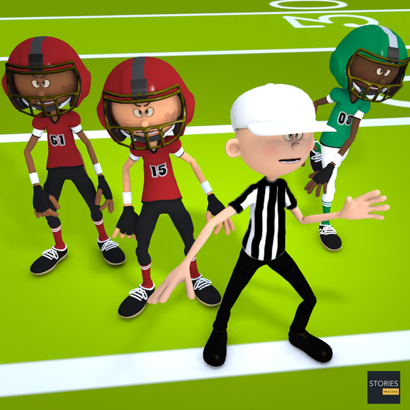 American Football Referee | Stories Preschool