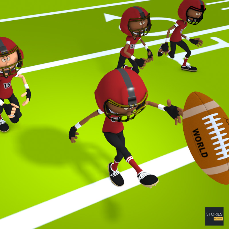 American Football Kickoff | Stories Preschool