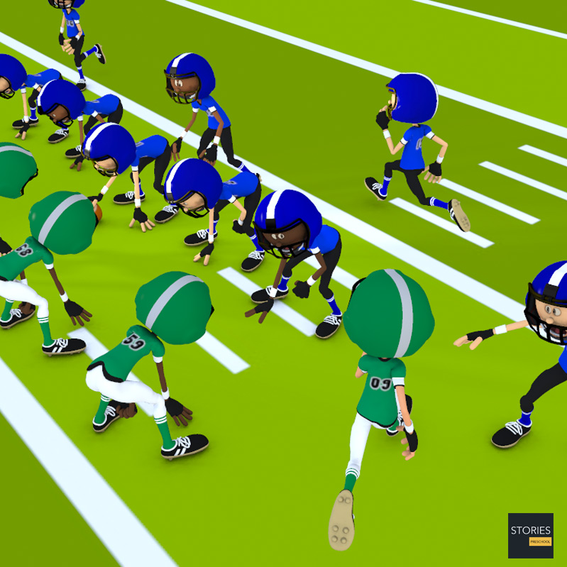 American Football Encroachment | Stories Preschool