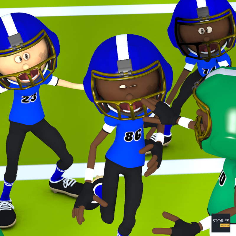 American Football Face Mask Penalty | Stories Preschool