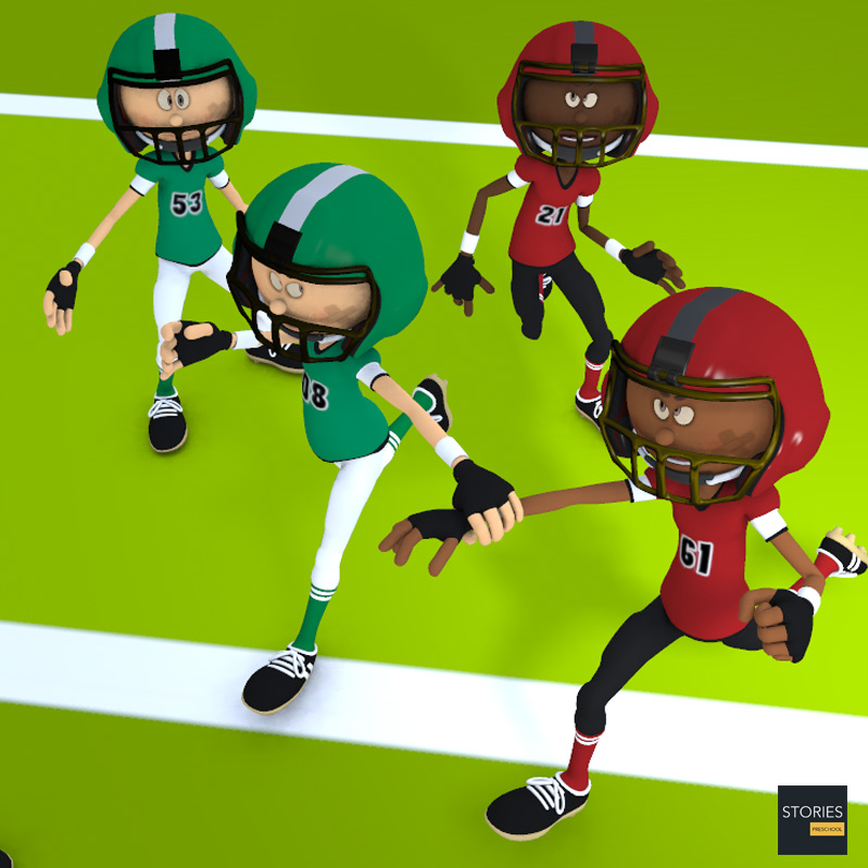 American Football Holding | Stories Preschool