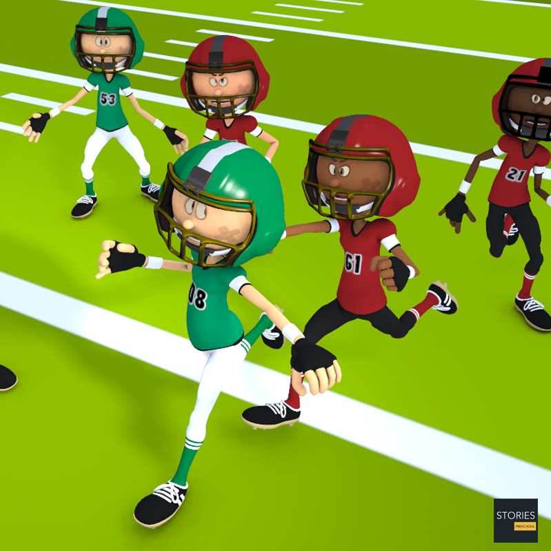 American Football Horse-Collar Tackle | Stories Preschool