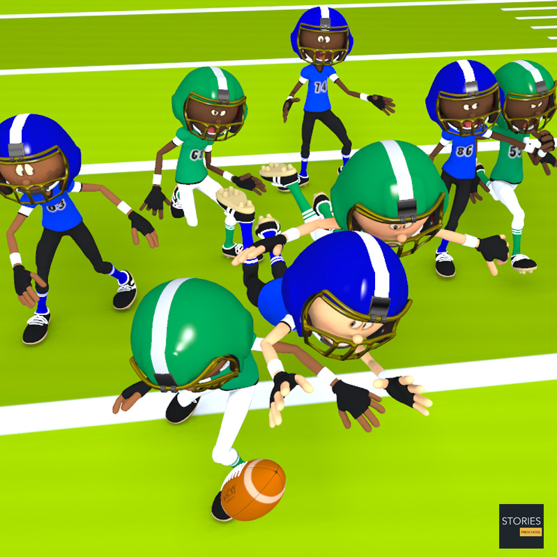 American Football Fumble | Stories Preschool