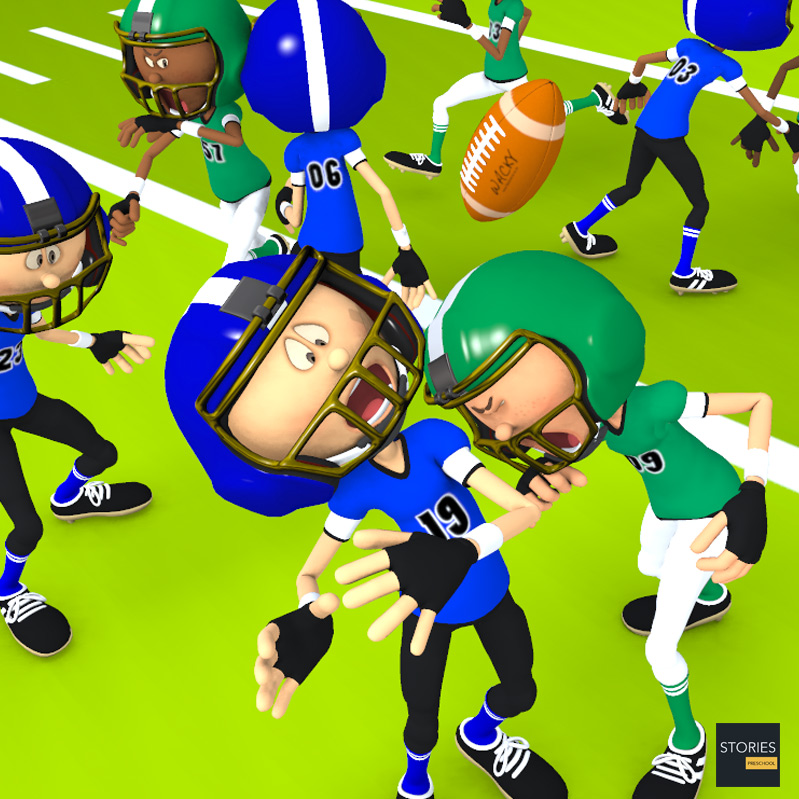American Football Targeting | Stories Preschool
