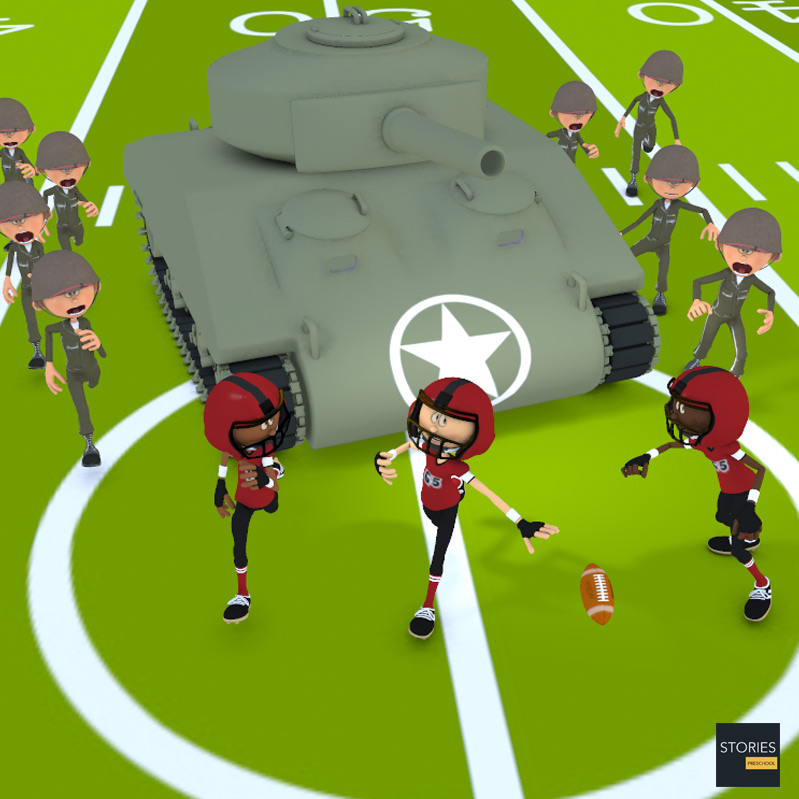 American Football Unfair Act | Stories Preschool