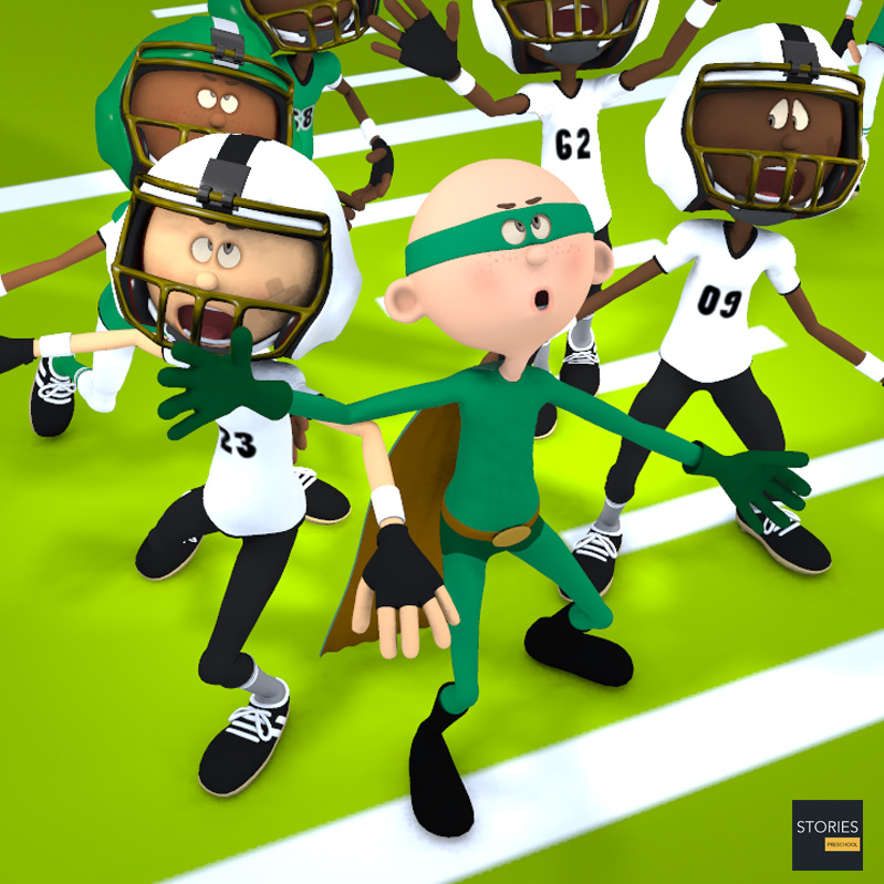 American Football Equipment Violation | Stories Preschool