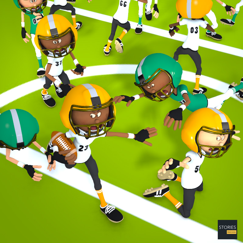 American Football Tackle | Stories Preschool