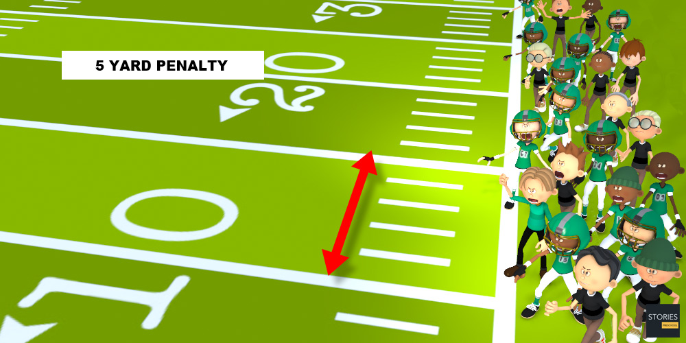 American Football 5 Yard Penalty | Stories Preschool