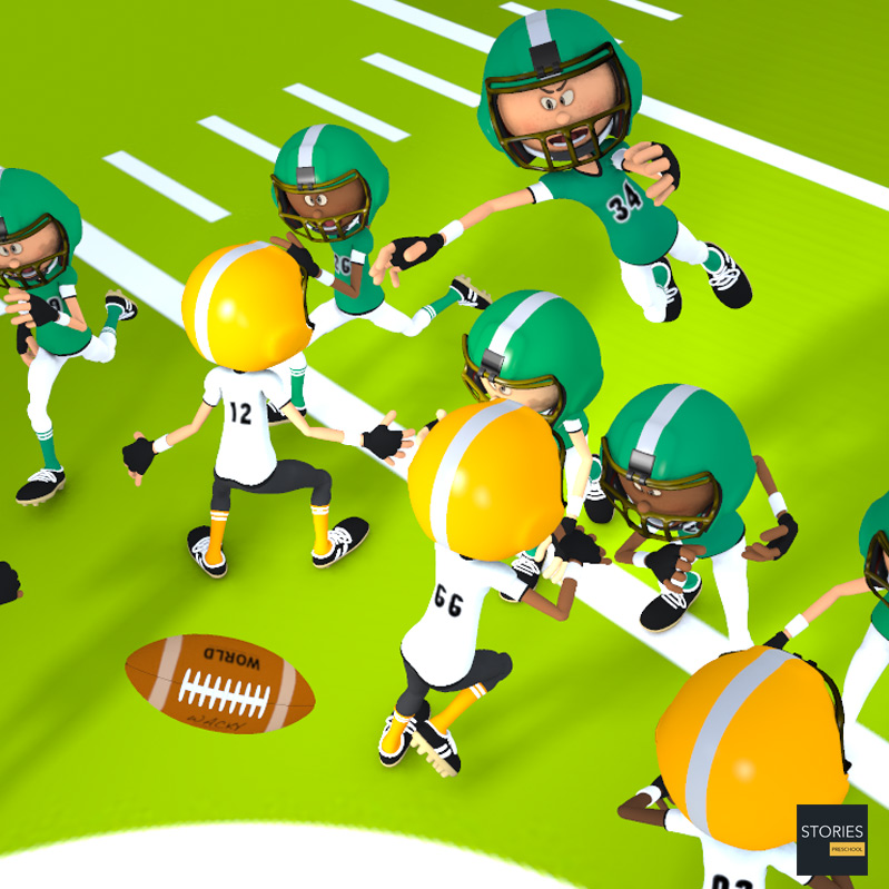 American Football Leverage | Stories Preschool