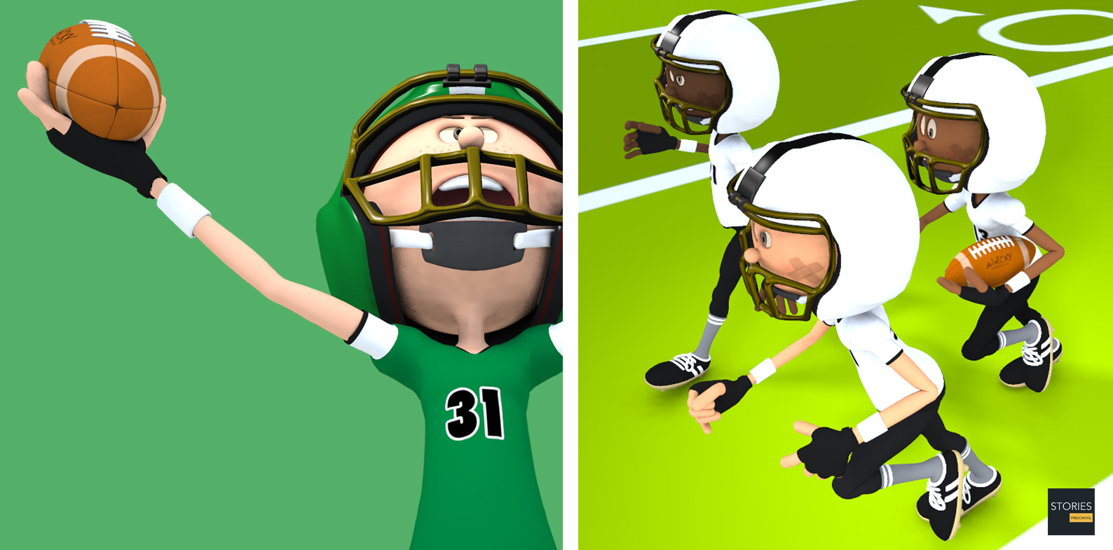 American Football | Stories Preschool