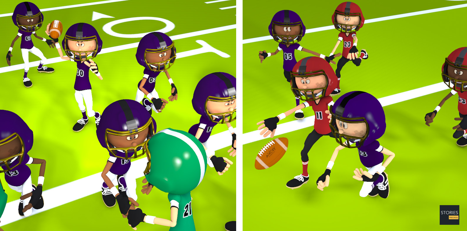 American Football Quarterback | Stories Preschool