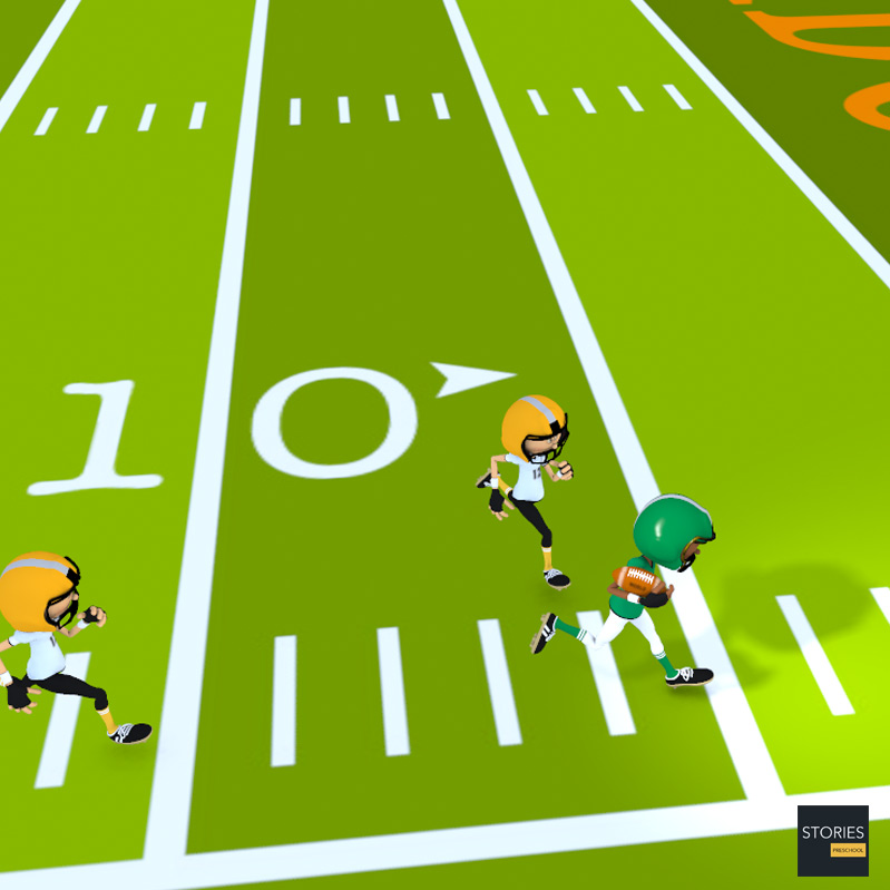 American Football Red Zones | Stories Preschool