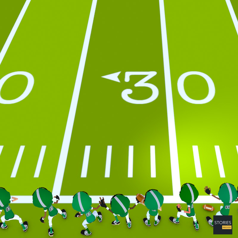 American Football Sidelines | Stories Preschool