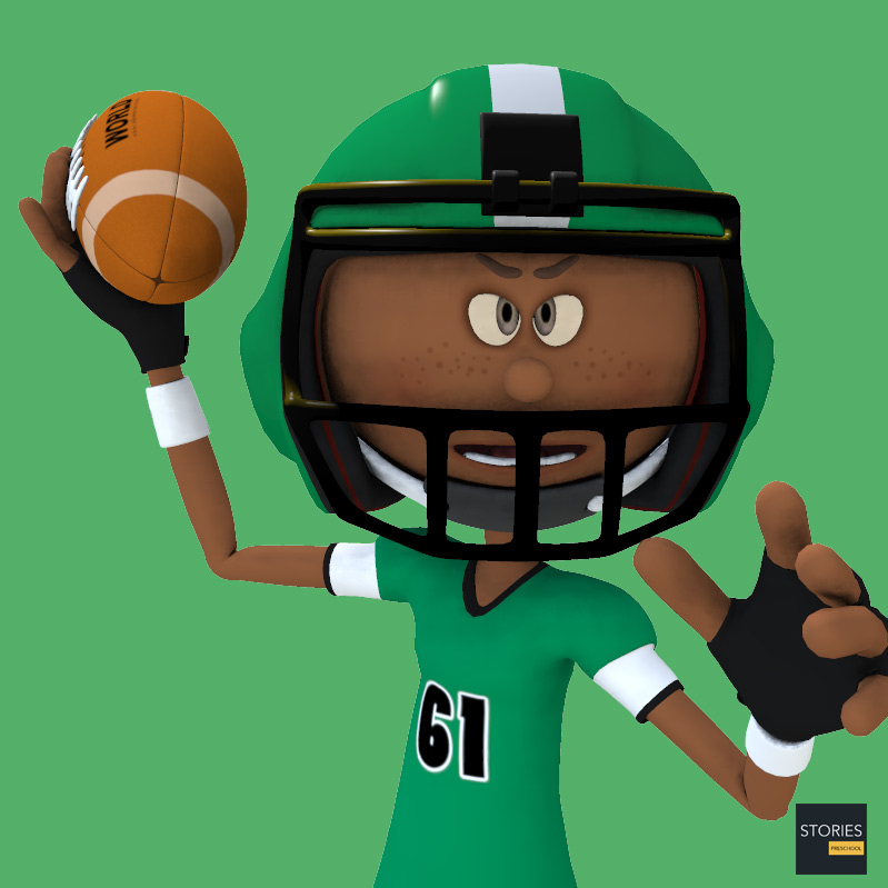 American Football Quarterback | Stories Preschool