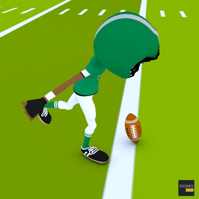 American Football Kickoff | Stories Preschool