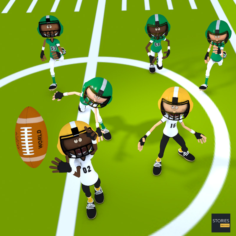 American Football Catching Ball | Stories Preschool