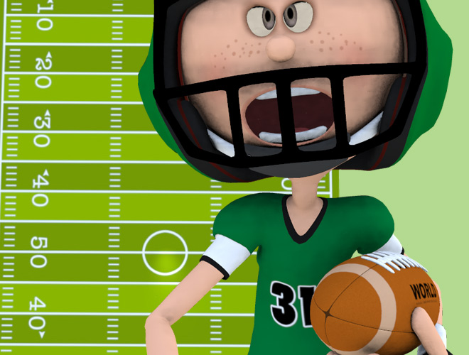 American football - Stories Preschool