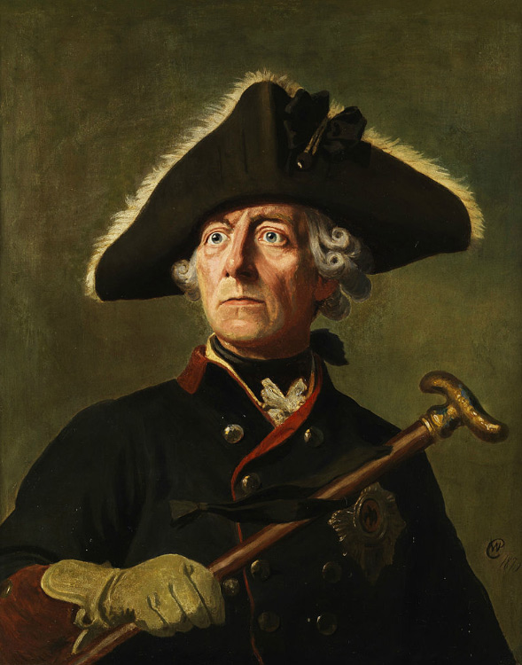 Frederick the Great, by Wilhelm Camphausen | Stories Preschool