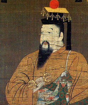 Emperor Go-Daigo (26 November 1288 – 19 September 1339) was the 96th emperor of Japan, according to the traditional order of succession. He successfully overthrew the Kamakura shogunate in 1333 and established the short-lived Kenmu Restoration to bring the Imperial House back into power.