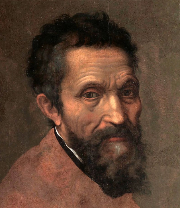 Portrait of Michelangelo by Daniele da Volterra