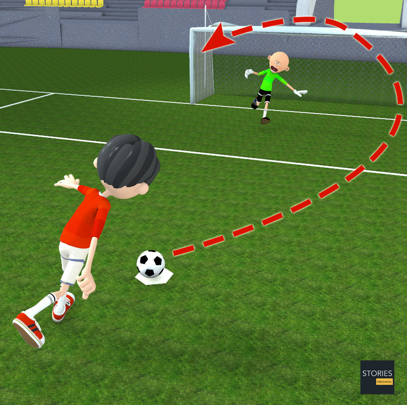 Soccer Curling | Stories Preschool