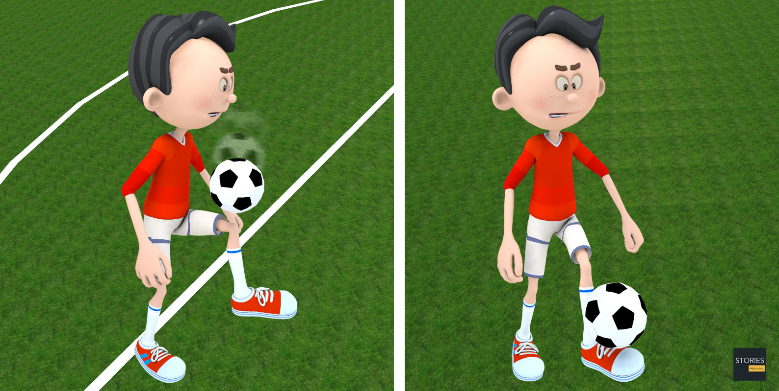 Soccer Keepie uppie | Stories Preschool
