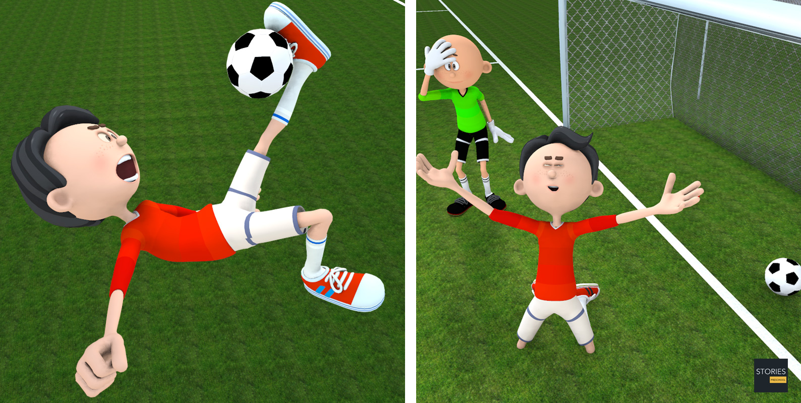 Soccer Gameplay | Stories Preschool