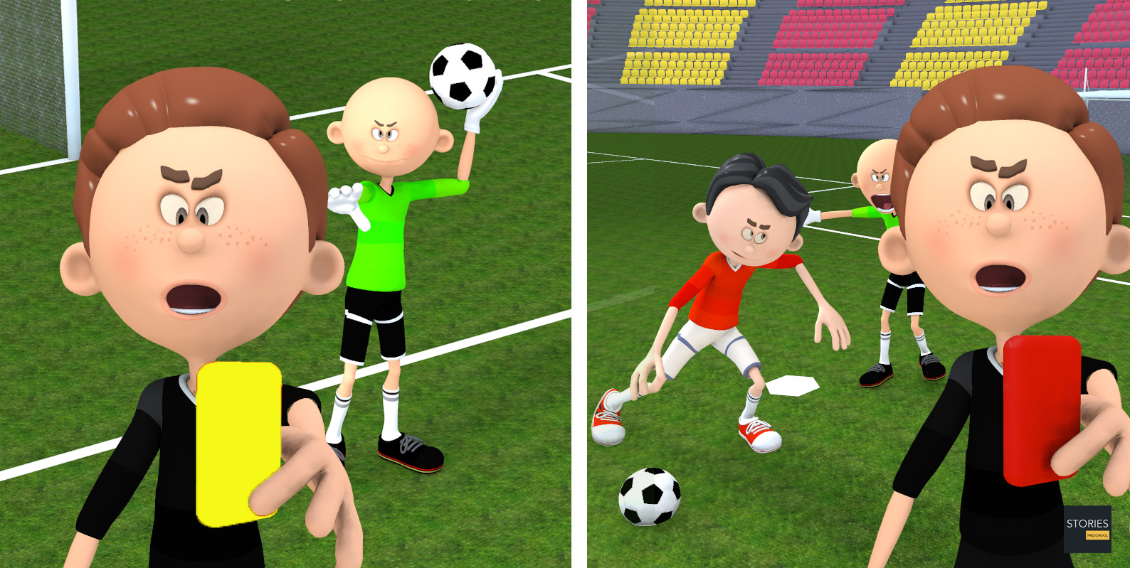Soccer Fouls | Stories Preschool