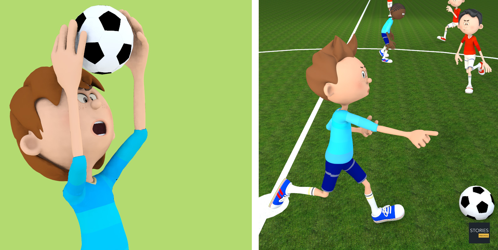 Soccer Gameplay | Stories Preschool