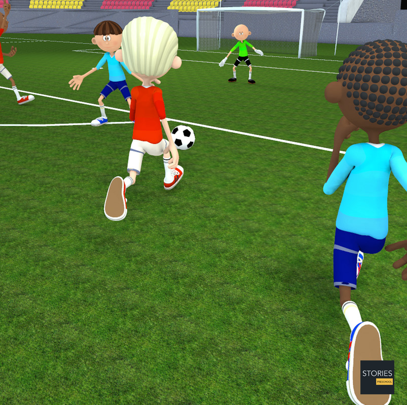 Soccer Zone Defence | Stories Preschool