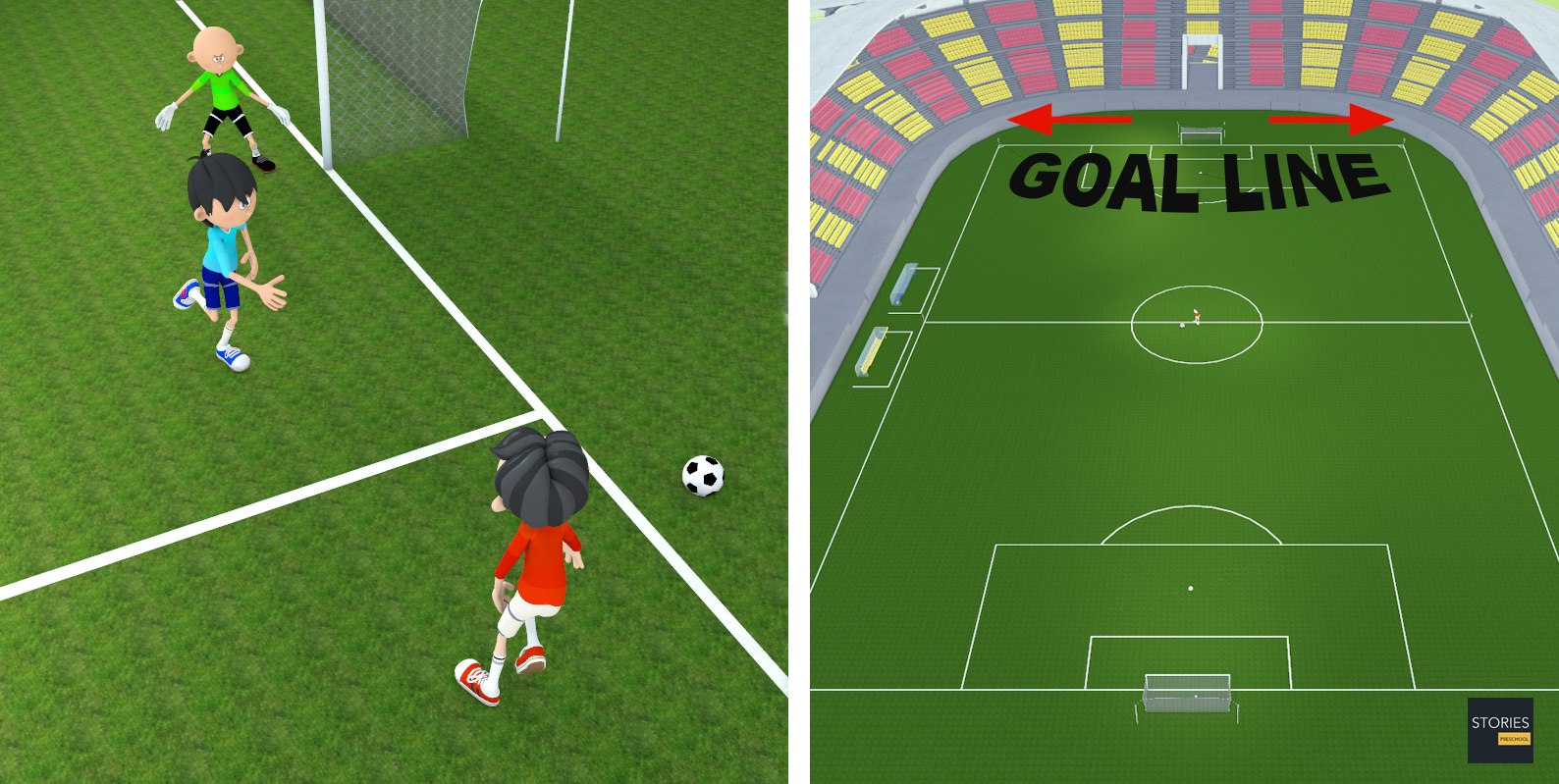 Soccer Goal Kick | Stories Preschool