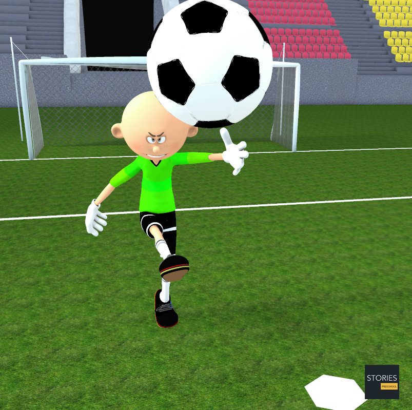 Soccer Goal Kick | Stories Preschool