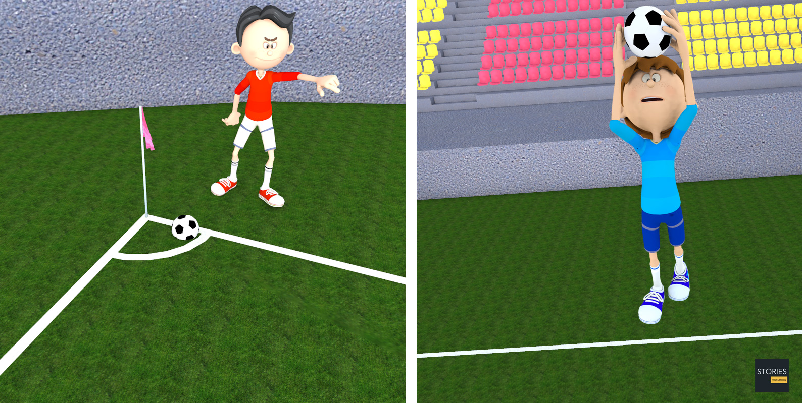 Soccer Restarts - Stories Preschool