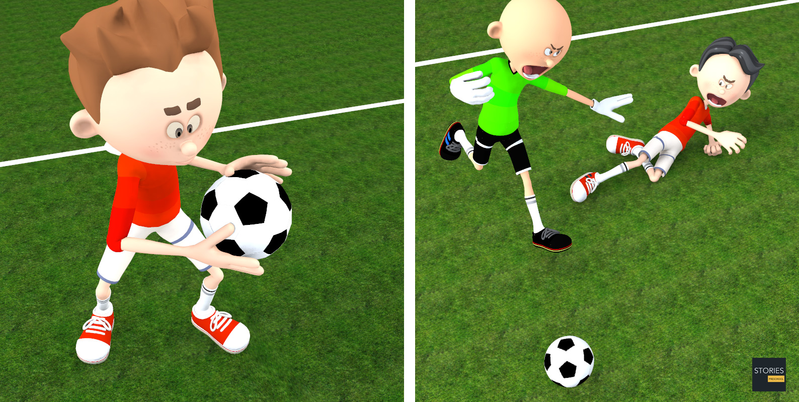 Soccer Fouls | Stories Preschool