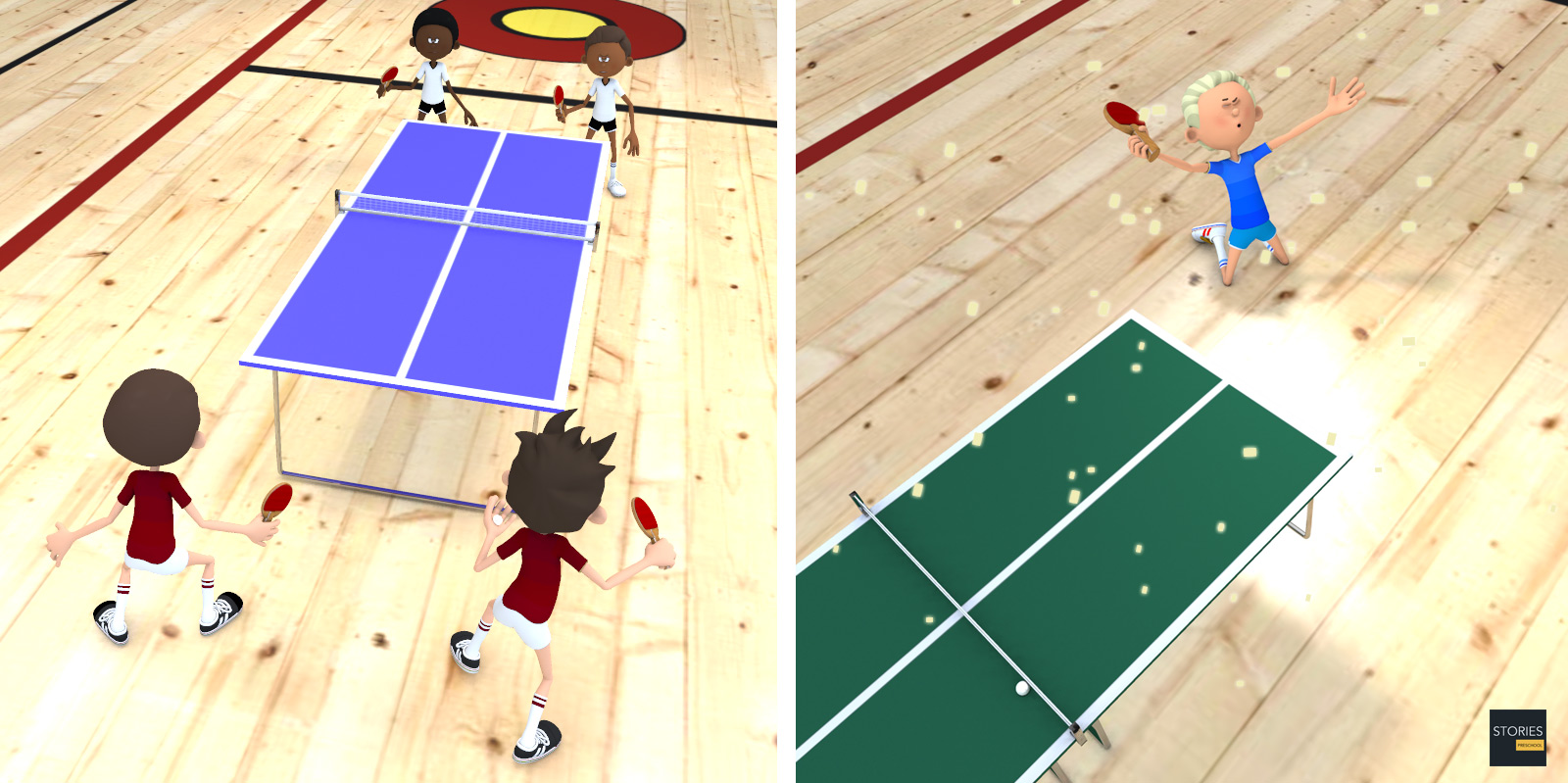 Table Tennis | Stories Preschool