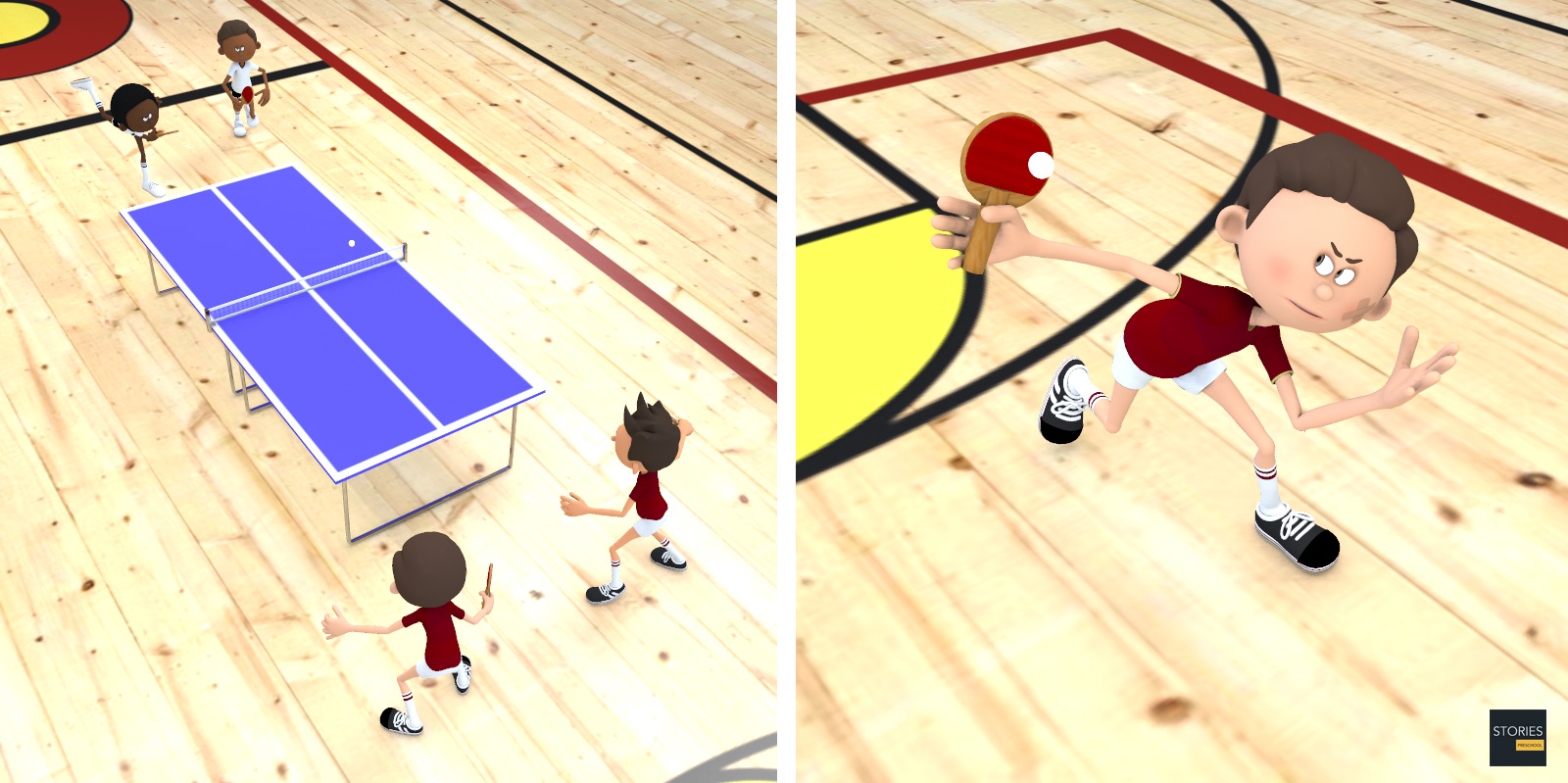 Table Tennis | Stories Preschool