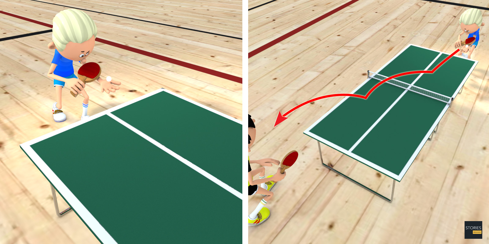 Table Tennis | Stories Preschool