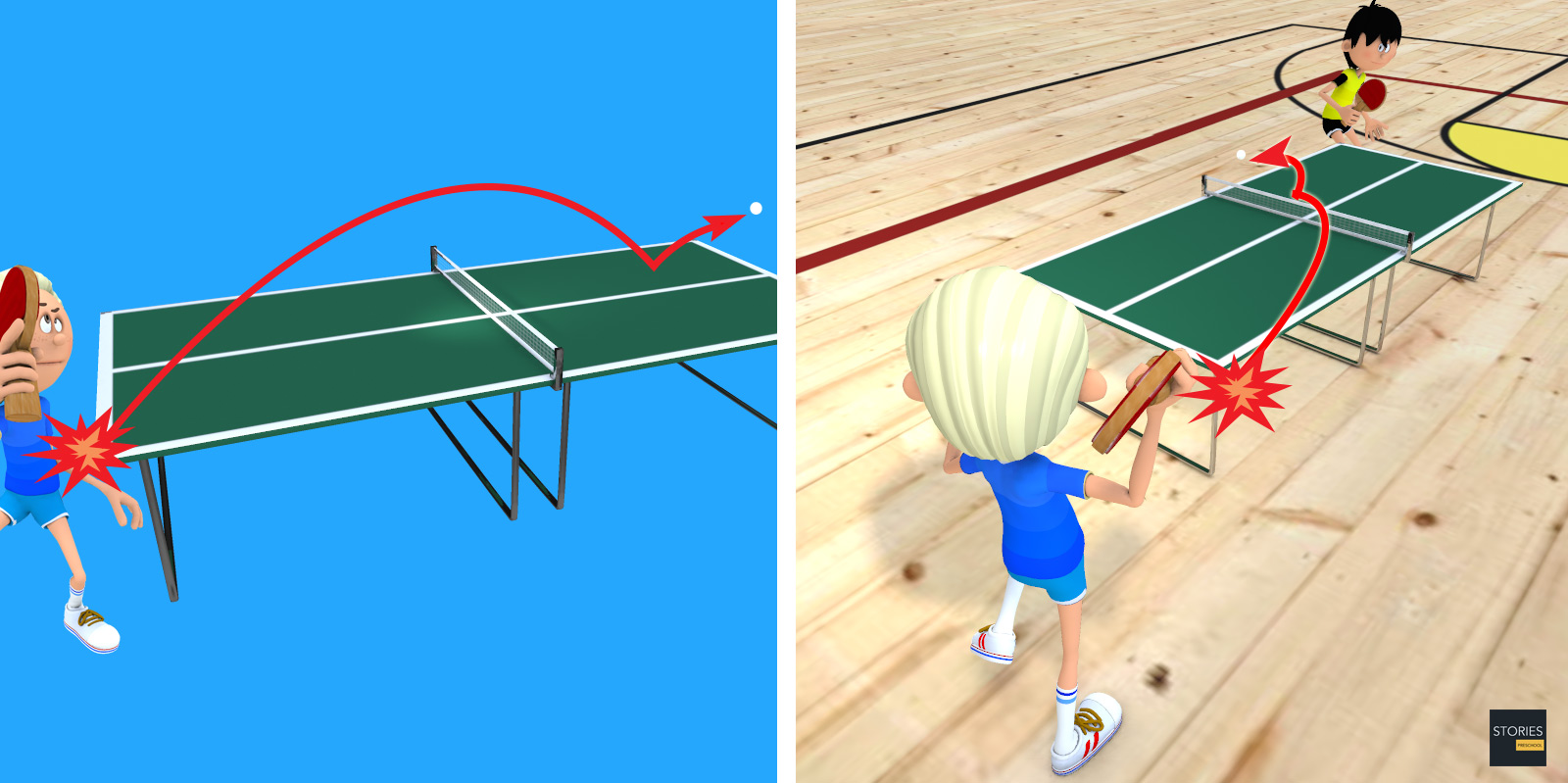 Table Tennis | Stories Preschool