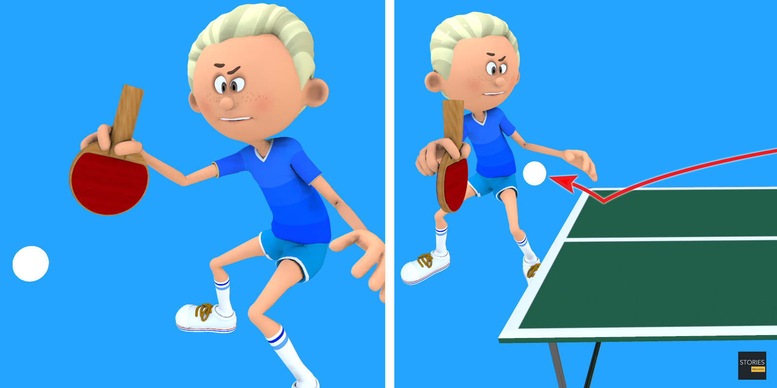 Table Tennis | Stories Preschool