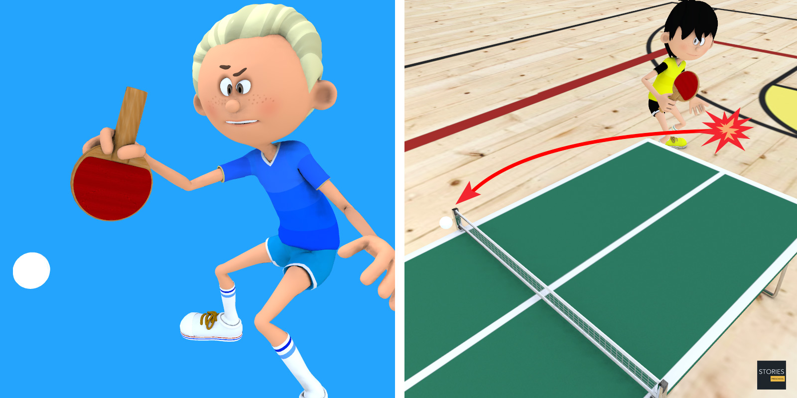 Table Tennis | Stories Preschool