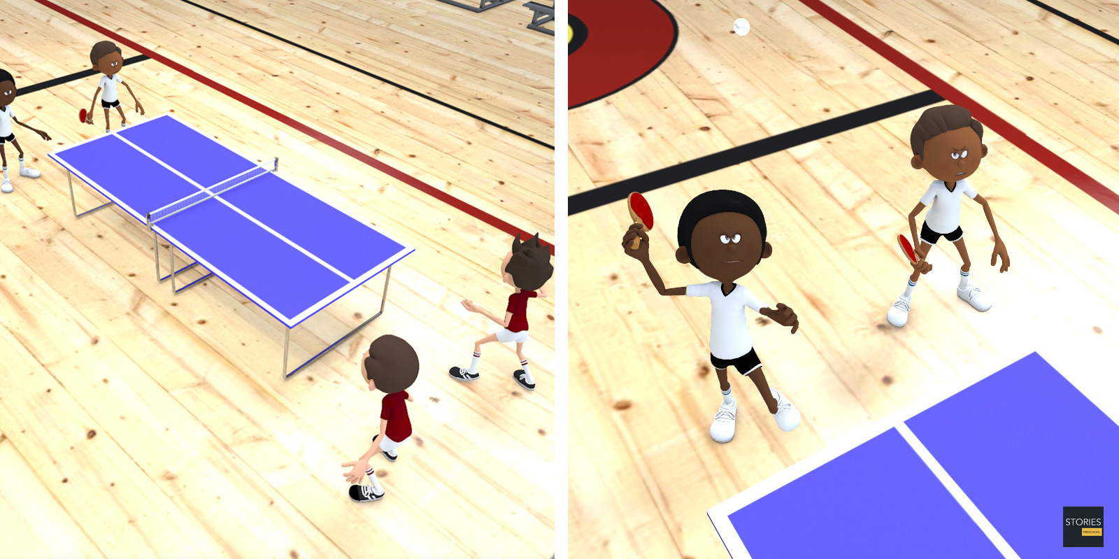 Table Tennis | Stories Preschool