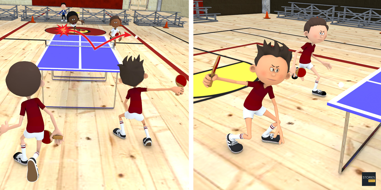 Table Tennis | Stories Preschool